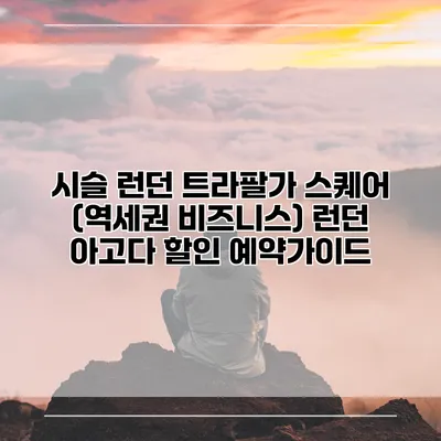 시슬 런던 트라팔가 스퀘어 (역세권 비즈니스) 런던 아고다 할인 예약가이드