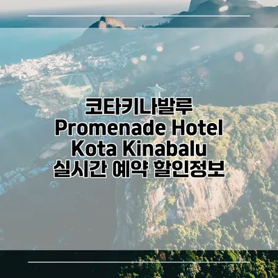 코타키나발루 Promenade Hotel Kota Kinabalu 실시간 예약 할인정보